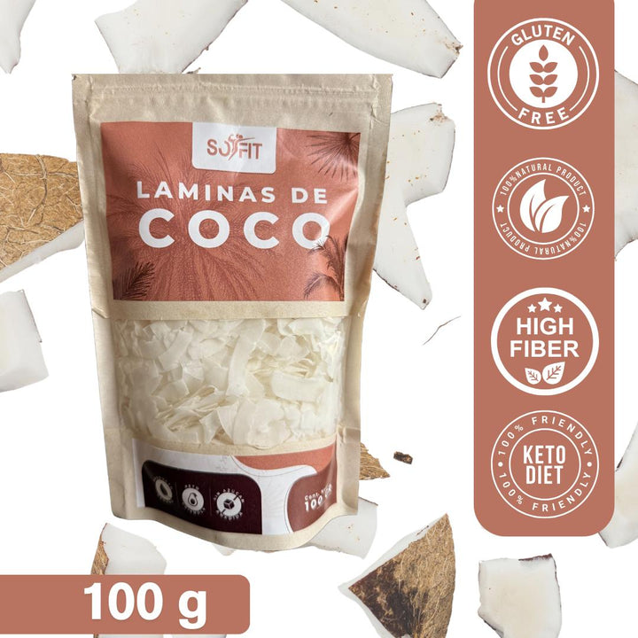 Laminas de coco - somosfit