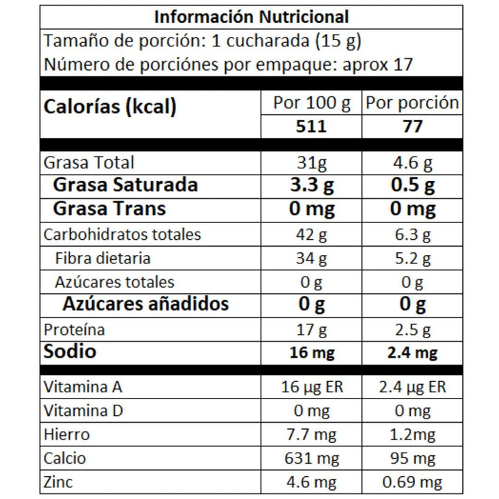 Semillas de chía - somosfit