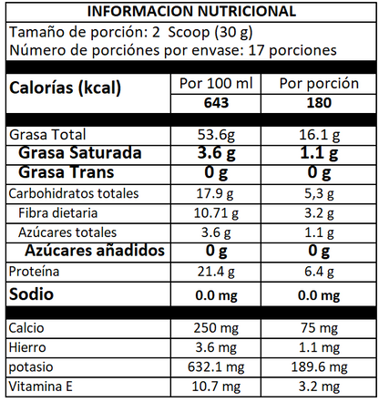 Harina De Almendras Sabor Natural 🌰